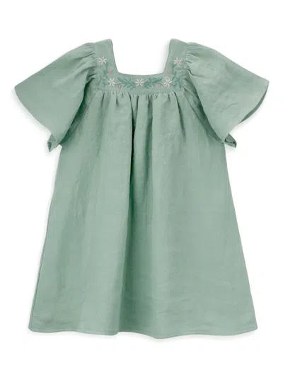 Knot Kids' Esmerald Dress In Green