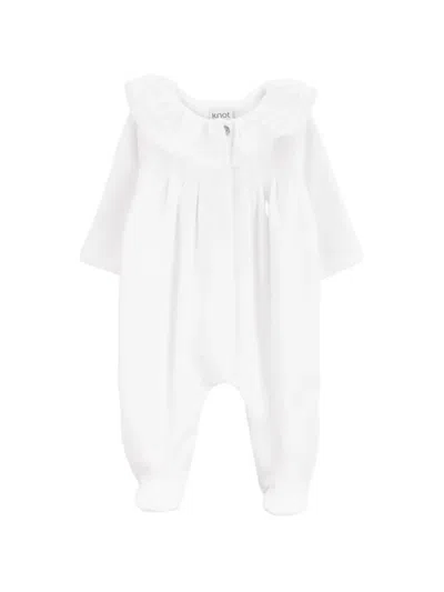 Knot Babies' Esther Pyjamas In White