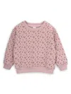 Knot Flowers Sweatshirt In Pink