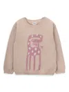 Knot Giraffe Jumper In Neutrals