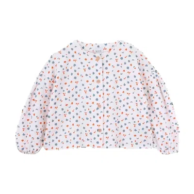 Knot Kids' Girls Editta Blouse In White