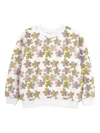 Knot Gleaming Garden Floral Sweatshirt In Multi