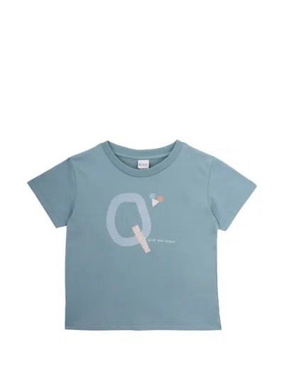 Knot Kids' Graphic-print T-shirt In Blue