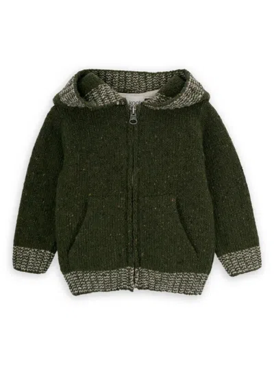 Knot Babies' Gustav Cardigan In Green