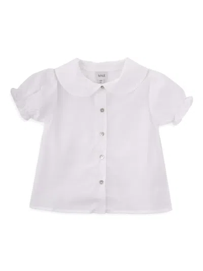 Knot Babies' Helen Blouse In White