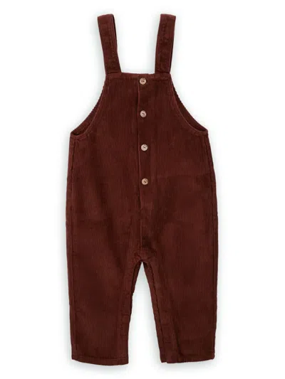 Knot Babies' Hendra Dungarees In Brown