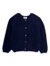 Knot Holly Cardigan In 蓝色