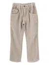 Knot Jake Corduroy Trousers In Neutral