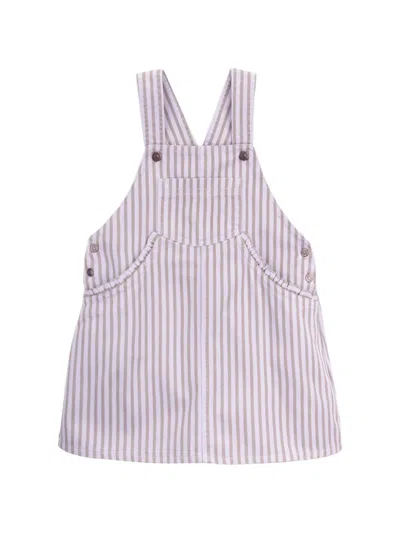 Knot Kids' Jane Striped-pattern Dress In Purple