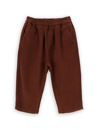 Knot Babies' Jeremiah Trousers In Brown