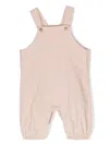 Knot Jesse Cotton Romper In Pink
