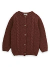 Knot Jessy Cardigan In Brown