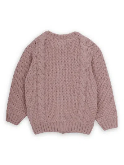 Knot Babies' Jessy Cardigan In Pink