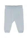 Knot Jeth Knitted Trousers In Blue