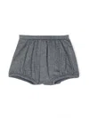 Knot Jo Cotton Shorts In Blue