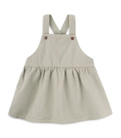 Knot Kids' Julie Pinafore Dress (6-24 Months) In Farmer Stripes