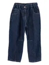 Knot Lacie Denim Trousers In Blue