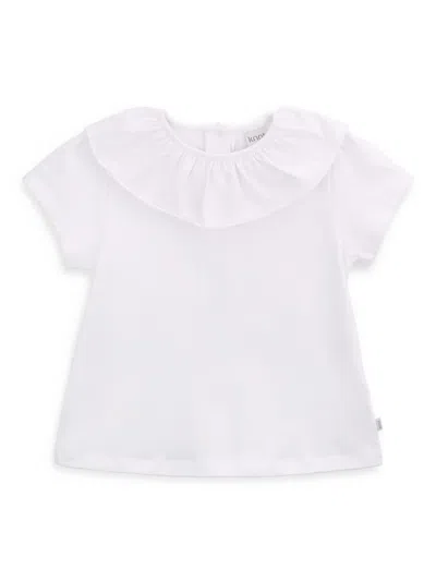 Knot Kids' Lara T-shirt In 白色