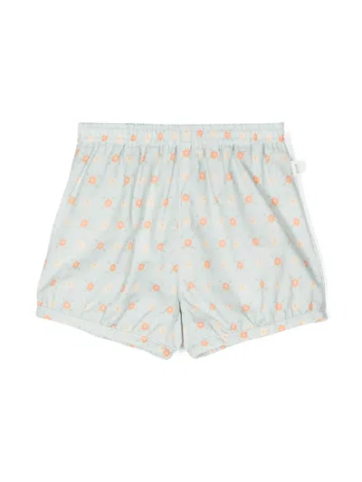 Knot Babies' Liz Cotton Bloomers In Blue