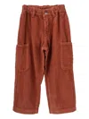 Knot Lunnes Corduroy Patch-pocket Trousers In Brown