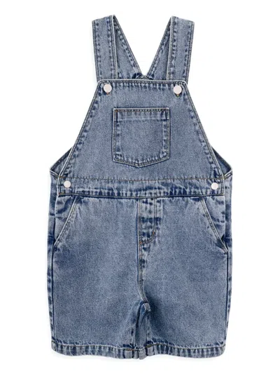 Knot Babies' Mack Dungarees In 蓝色