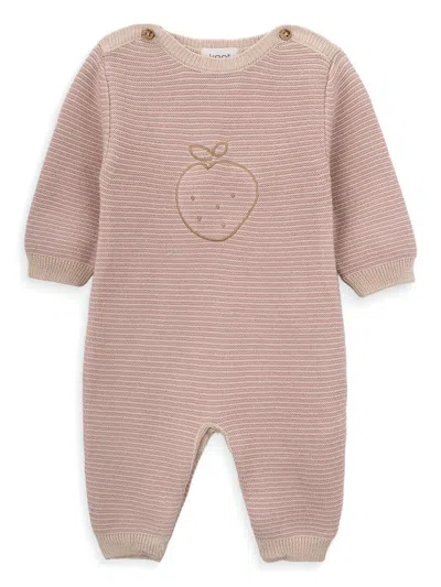 Knot Babies' Maeve Jumpsuit In Pink