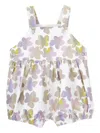 Knot Marygold Floral-print Overalls In Multi