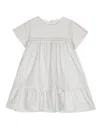 Knot Mindy Stripe-pattern Casual Dress In Neutrals