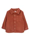 Knot Mitchell Corduroy Button-fastening Jacket In Brown