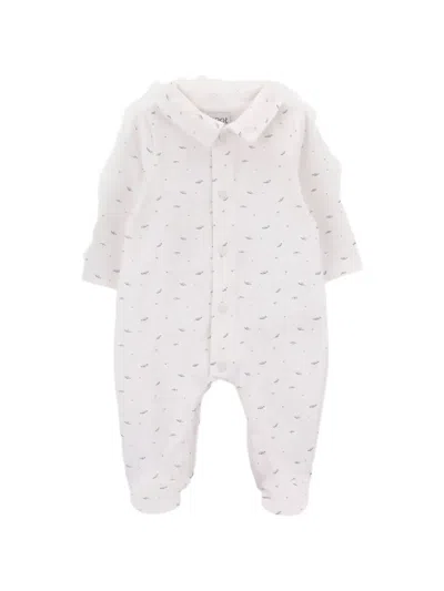 Knot Moon Sparkle Babygrow In Neutral