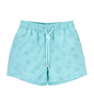 Knot Kids' Parker Swim Shorts (4-10 Years) In Green
