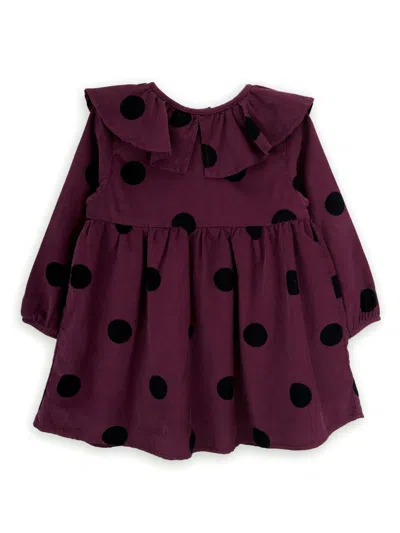 Knot Kids' Pat Dress In Purple