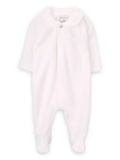 Knot Perris Babygrow In White