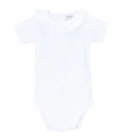 Knot Ruby Bodysuit (6-24 Months) In White
