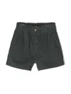 Knot Sadie Corduroy Shorts In Green