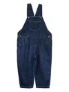 Knot Shawn Button-fastening Denim Dungarees In Blue