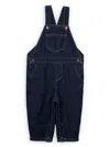 Knot Shawn Dungarees In Blue