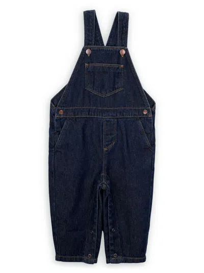 Knot Babies' Shawn Dungarees In Blue