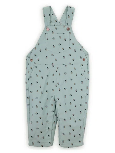 Knot Babies' Shawn Dungarees In Blue