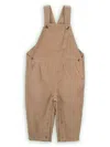 Knot Shawn Dungarees In Brown
