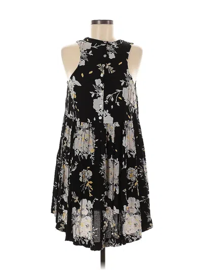 Pre-owned Knot Sisters Casual Dress In Black