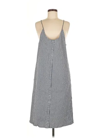 Pre-owned Knot Sisters Casual Dress In Gray