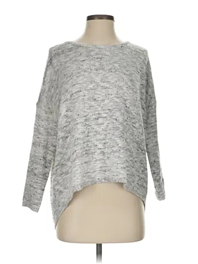 Pre-owned Knot Sisters Pullover Sweater In Silver