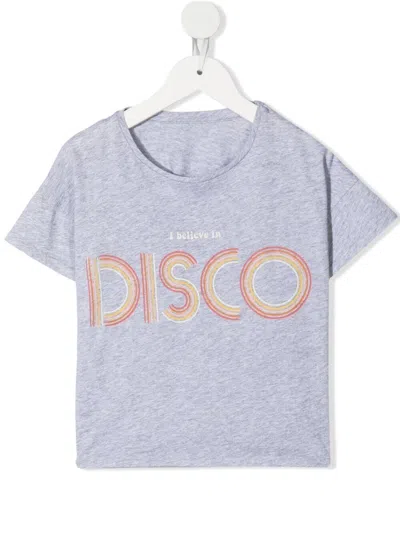 Knot Kids' Slogan-print Cotton T-shirt In Green