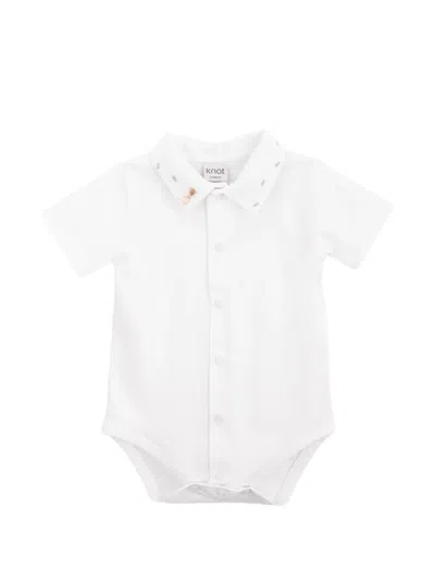 Knot Babies' Sprinkles Bodysuit In White