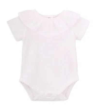 Knot Babies' Stretch-cotton Filippa Bodysuit (1-24 Months) In Branco
