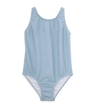 Knot Kids' Striped May Swimsuit In Swim Stripes