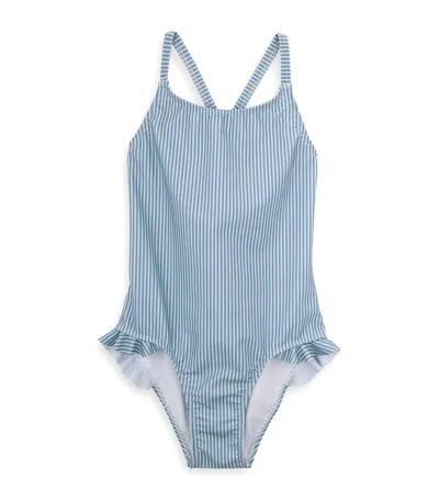 Knot Kids' Striped Michelle Swimsuit (3-10 Years) In Swim Stripes