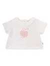 Knot Sweet Strawberry T-shirt In White