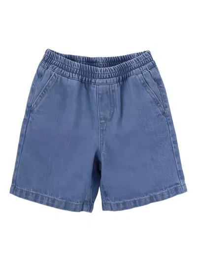Knot Babies' Tito Denim Shorts In Blue